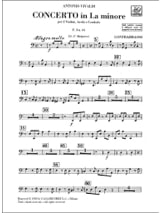 Concerto en la min F1 N° 61 RV 523 pour 2 violons, cordes et cembalo
